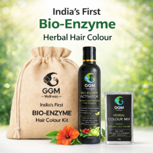 GGM Bio-Enzyme Herbal Hair Colour Kit | 100% Natural