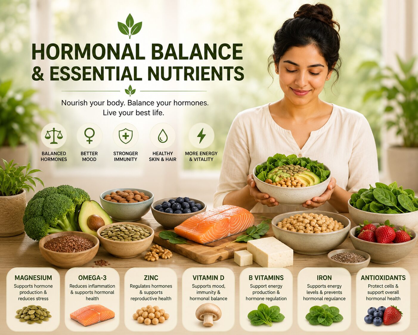Hormonal Balance & Essential Nutrients