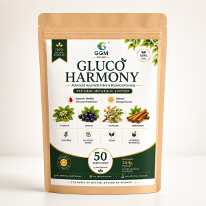 GGM Gluco Harmony | Advanced Ayurvedic Fibre & Botanical Formula | 250 g