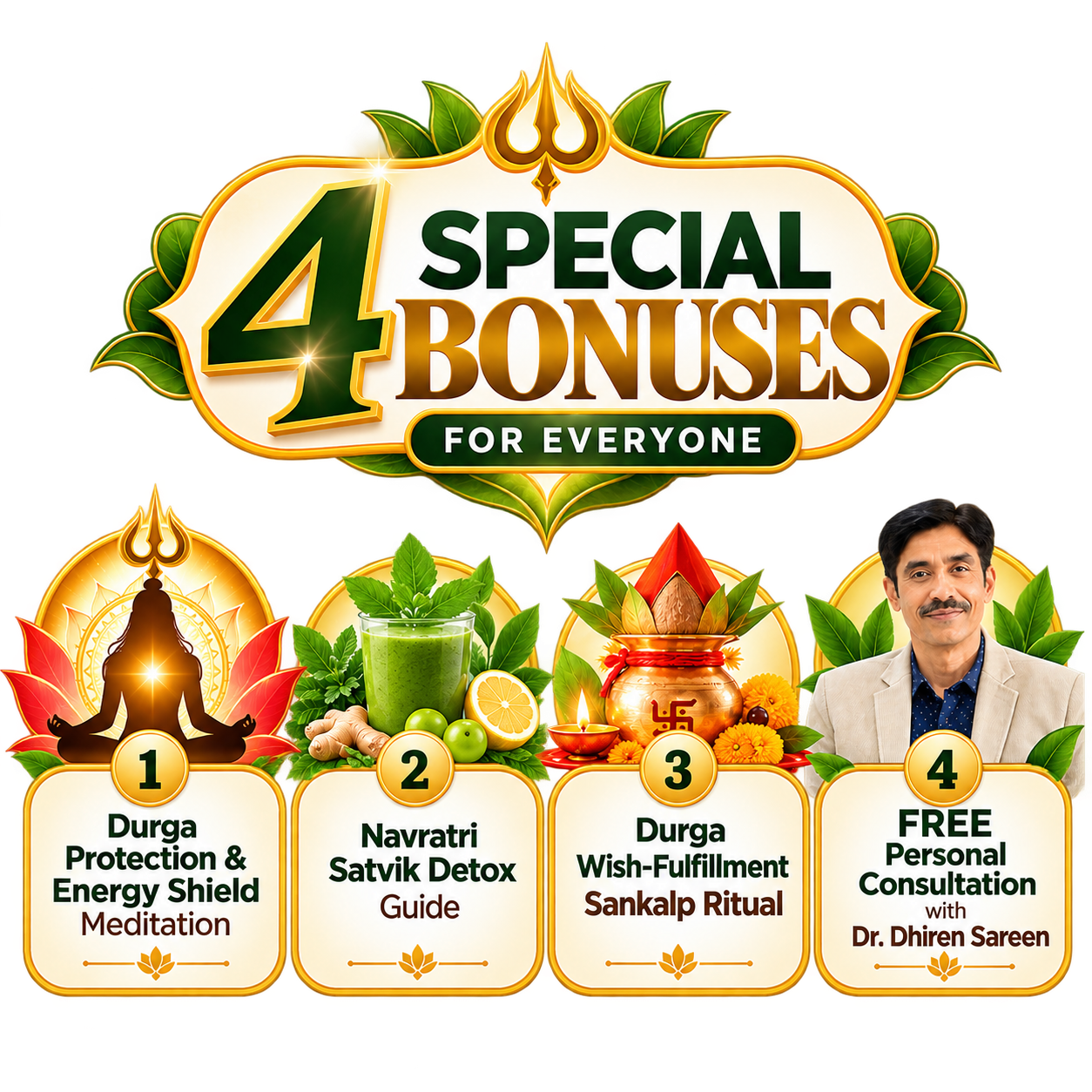 4 SPECIAL BONUSES (FOR EVERYONE)